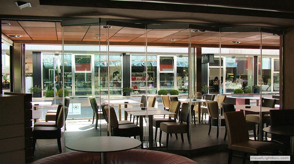 All-Glass doors for restaurants 